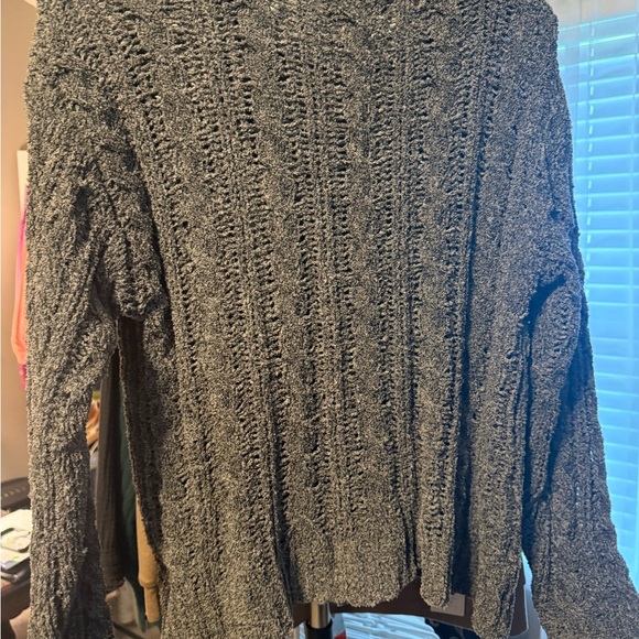 American Eagle Outfitters Gray Cable Knit Sweater - Picture 3 of 5